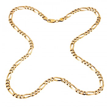 9ct gold 17.1g 20 inch figaro Chain